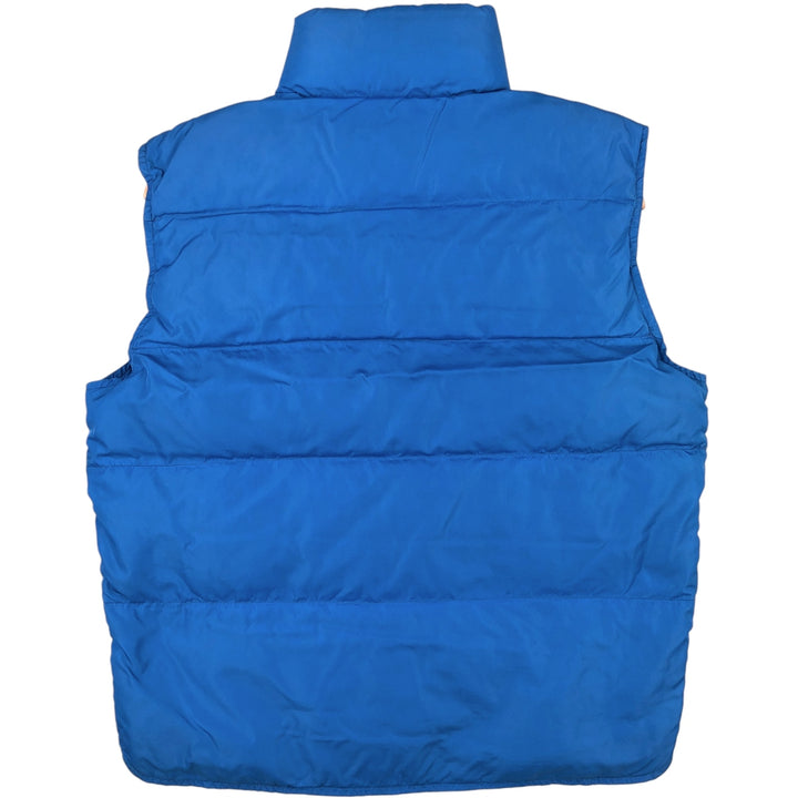 Vintage 80s-90'S Eddie Bauer black tag goose down vest, men's size L Goose down (insulation) blue type Vintage Second Hand