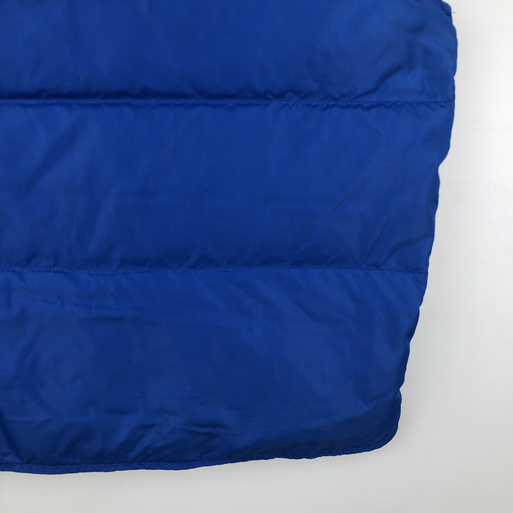 Vintage 80s-90'S Eddie Bauer black tag goose down vest, men's size L Goose down (insulation) blue type Vintage Second Hand