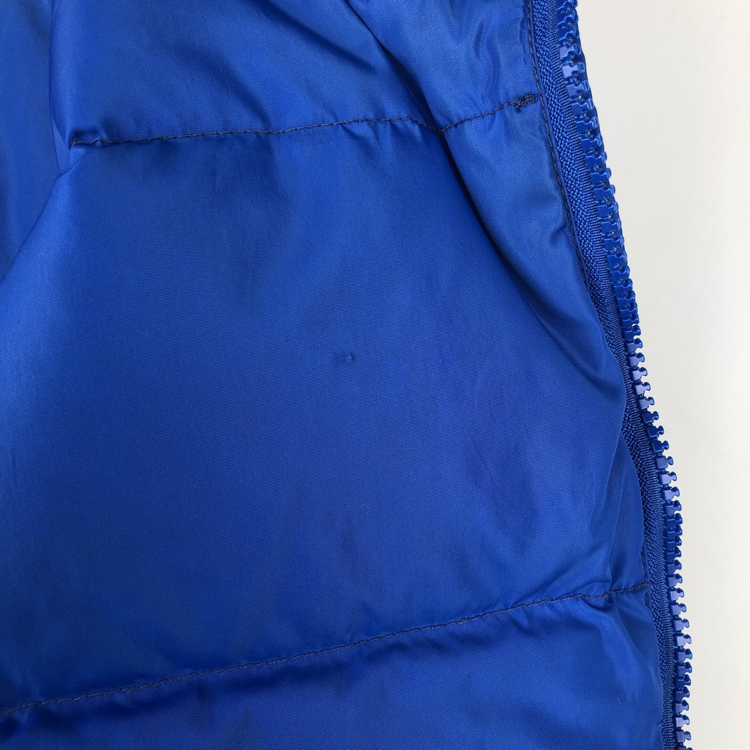 Vintage 80s-90'S Eddie Bauer black tag goose down vest, men's size L Goose down (insulation) blue type Vintage Second Hand