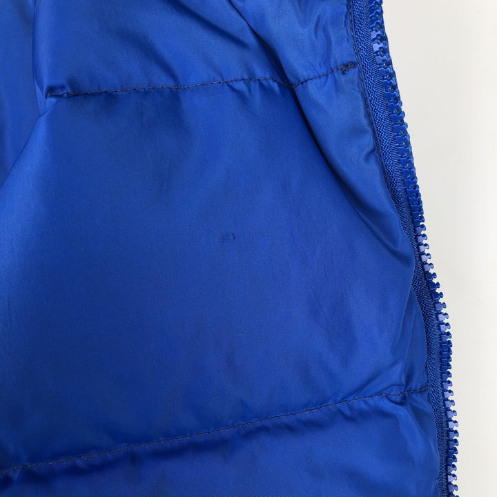 Vintage 80s-90'S Eddie Bauer black tag goose down vest, men's size L Goose down (insulation) blue type Vintage Second Hand