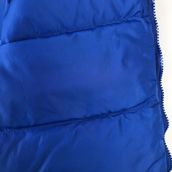 Vintage 80s-90'S Eddie Bauer black tag goose down vest, men's size L Goose down (insulation) blue type Vintage Second Hand