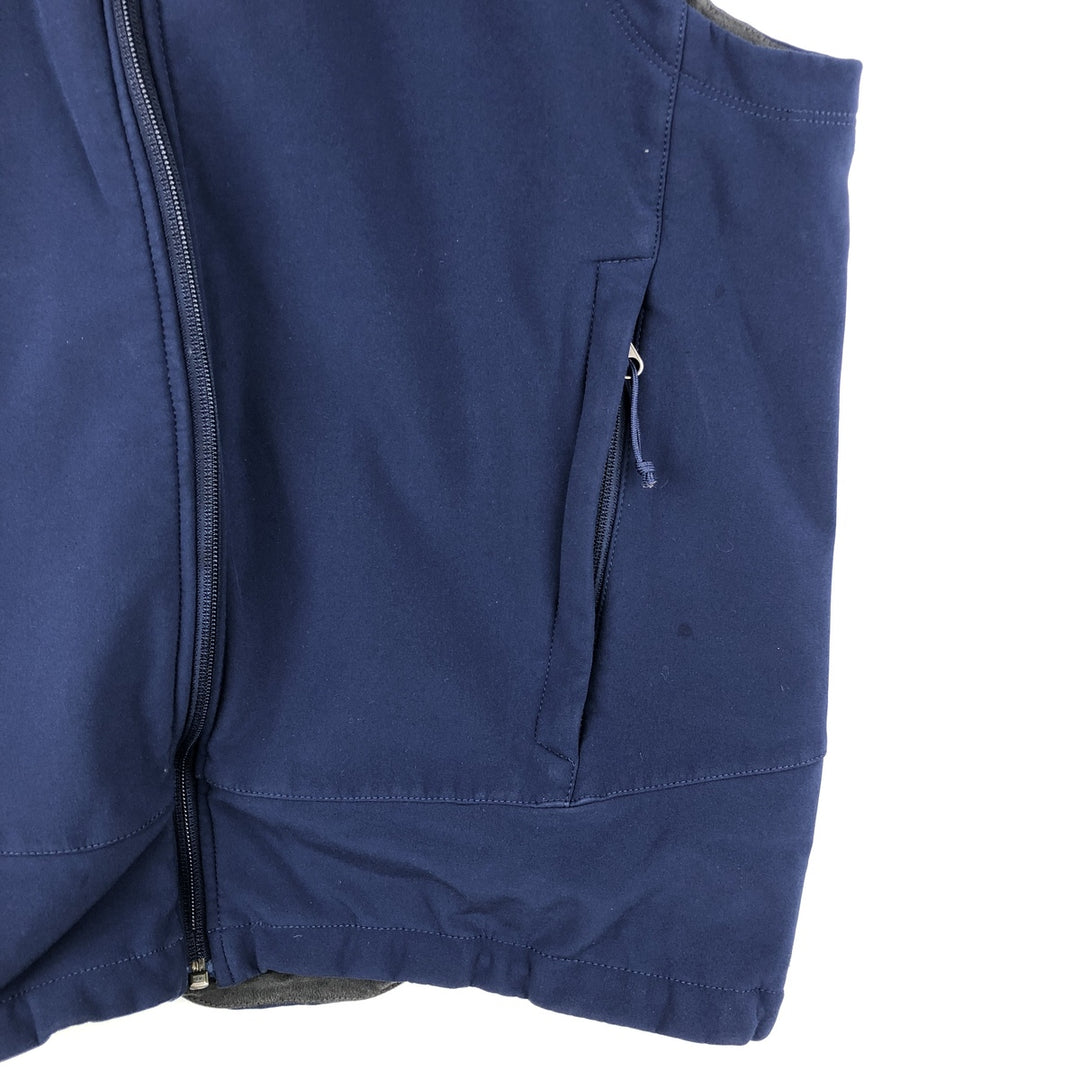 The North Face APEX Warm-Up Vest, Men's Size M polyester navy blue type Vintage Second Hand