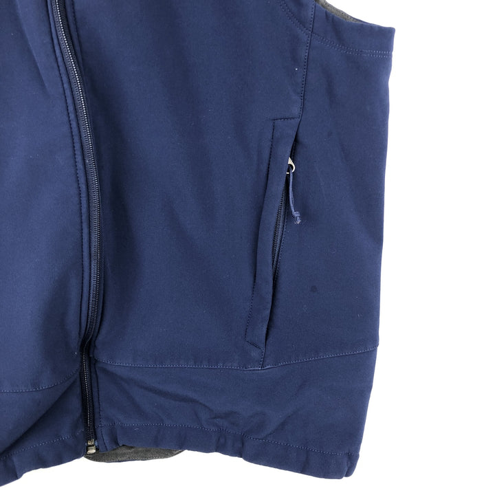 The North Face APEX Warm-Up Vest, Men's Size M polyester navy blue type Vintage Second Hand