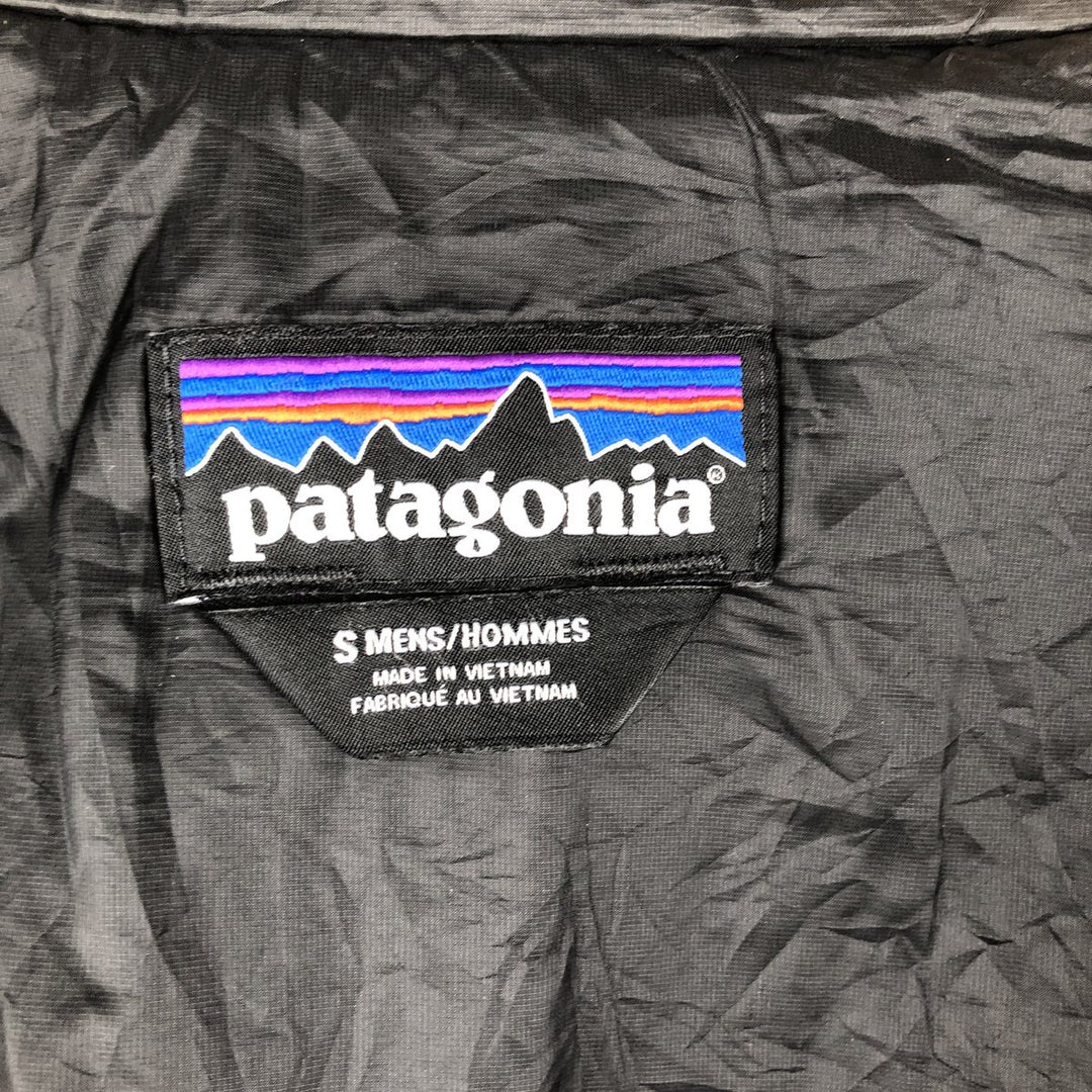 Patagonia Nano Puff Jacket (84212FA18FA16FA16), Men's Size Small polyester black type Vintage Second Hand