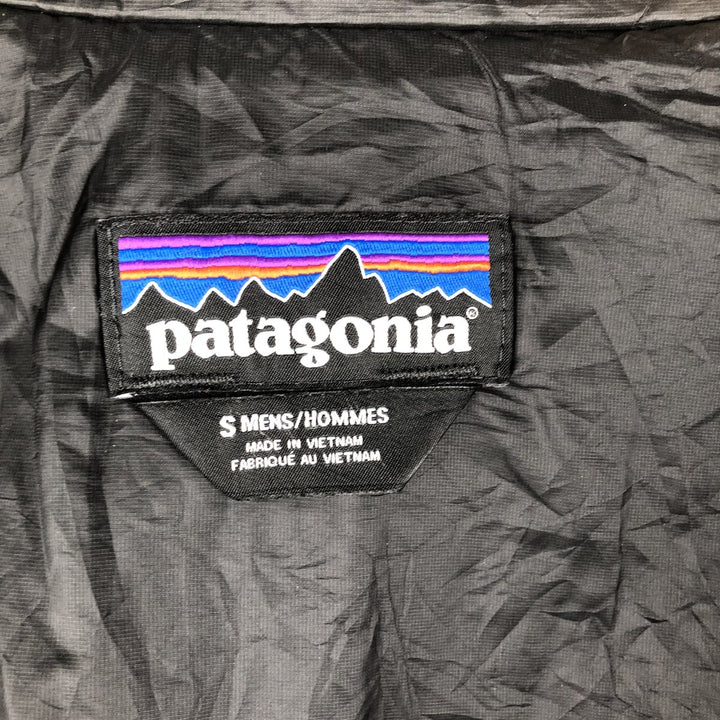 Patagonia Nano Puff Jacket (84212FA18FA16FA16), Men's Size Small polyester black type Vintage Second Hand