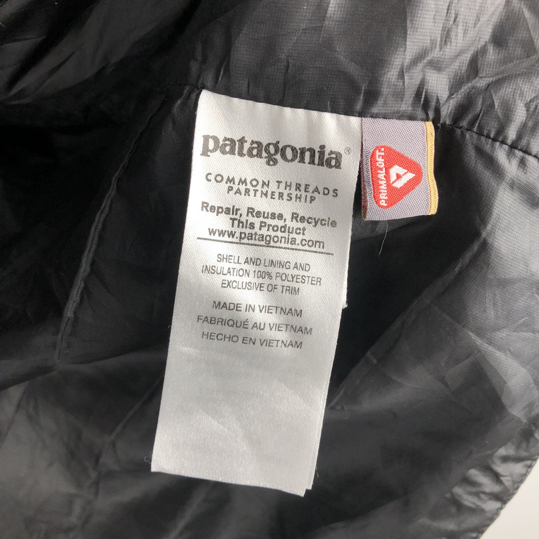 Patagonia Nano Puff Jacket (84212FA18FA16FA16), Men's Size Small polyester black type Vintage Second Hand