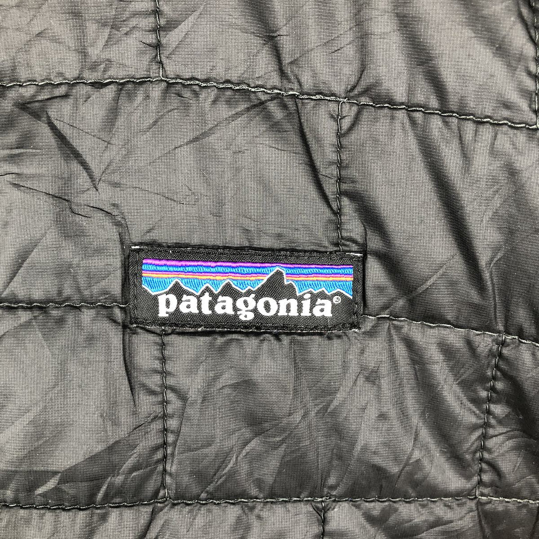 Patagonia Nano Puff Jacket (84212FA18FA16FA16), Men's Size Small polyester black type Vintage Second Hand
