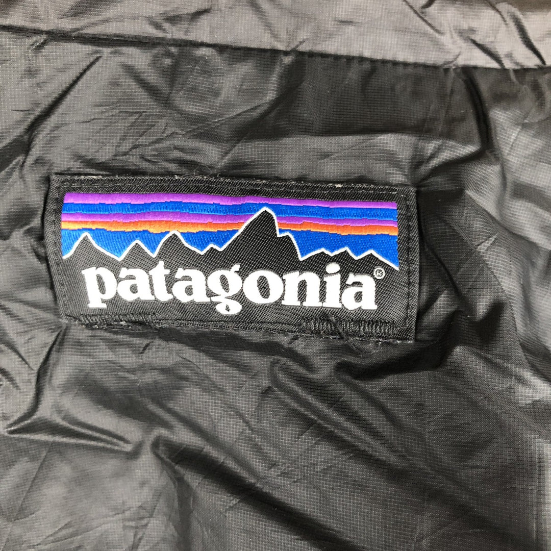 Patagonia Padded Puffer Jacket, Men's Size Small unclear black type Vintage Second Hand