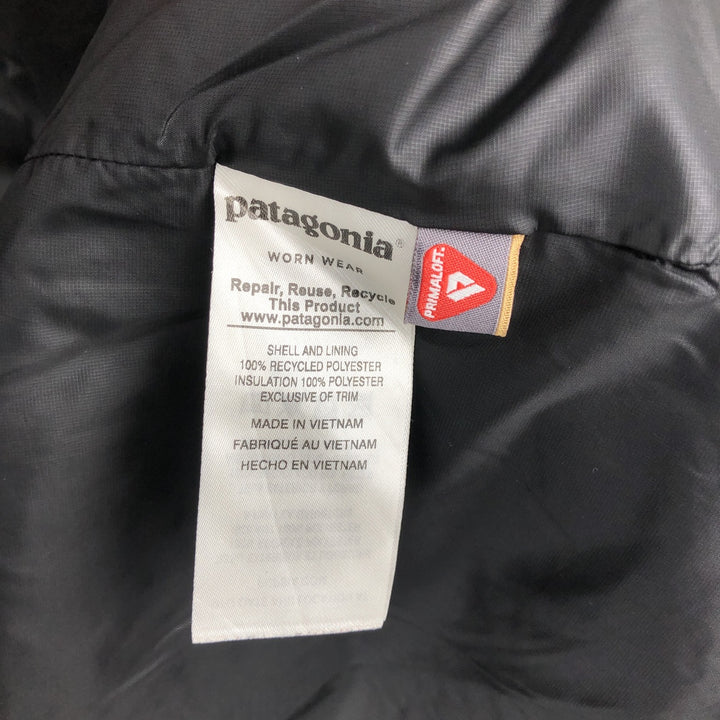 Patagonia Nano Puff Jacket (84212FA18), Men's Medium-sized padded puffer jacket. recycled polyester black type Vintage Second Hand