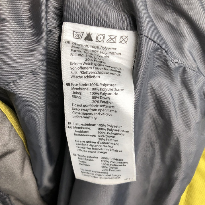 Mammut Down Parka, Men's Size M polyester Khaki type Vintage Second Hand