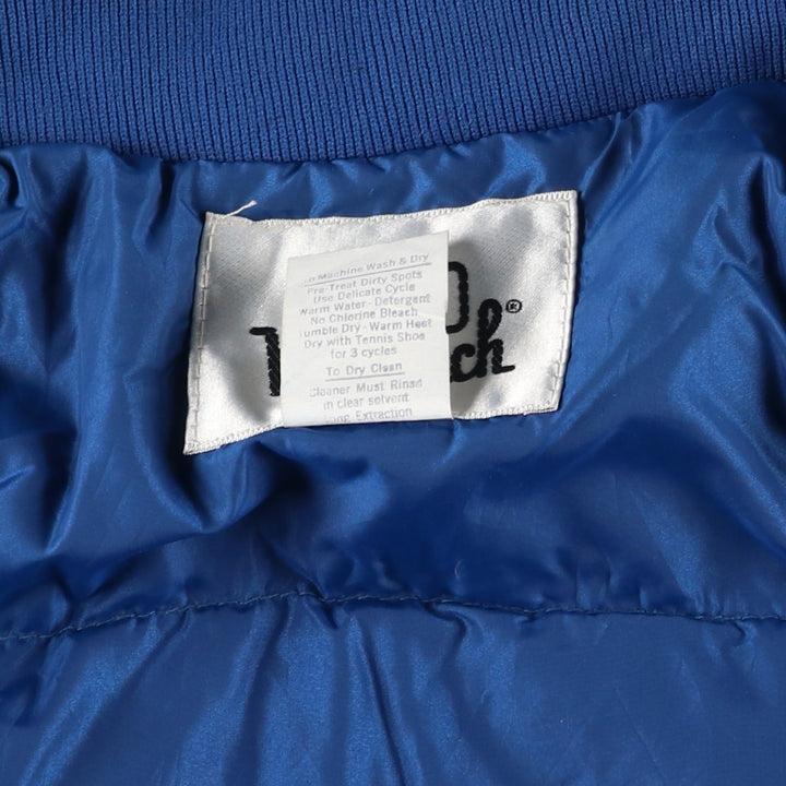 Vintage 1970'S WOOLRICH down jacket, men's size L Nylon blue type Vintage Second Hand