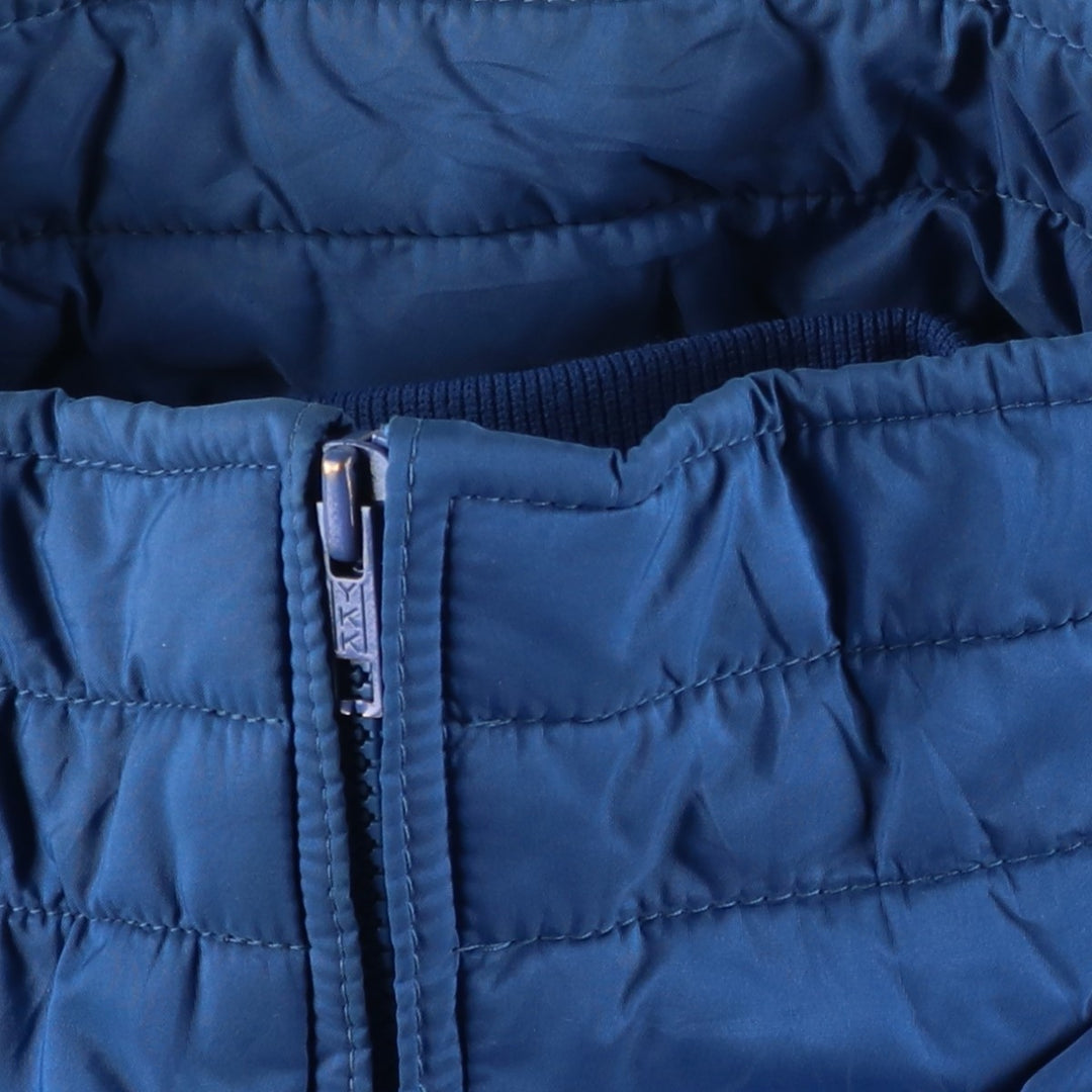 Vintage 1970'S WOOLRICH down jacket, men's size L Nylon blue type Vintage Second Hand