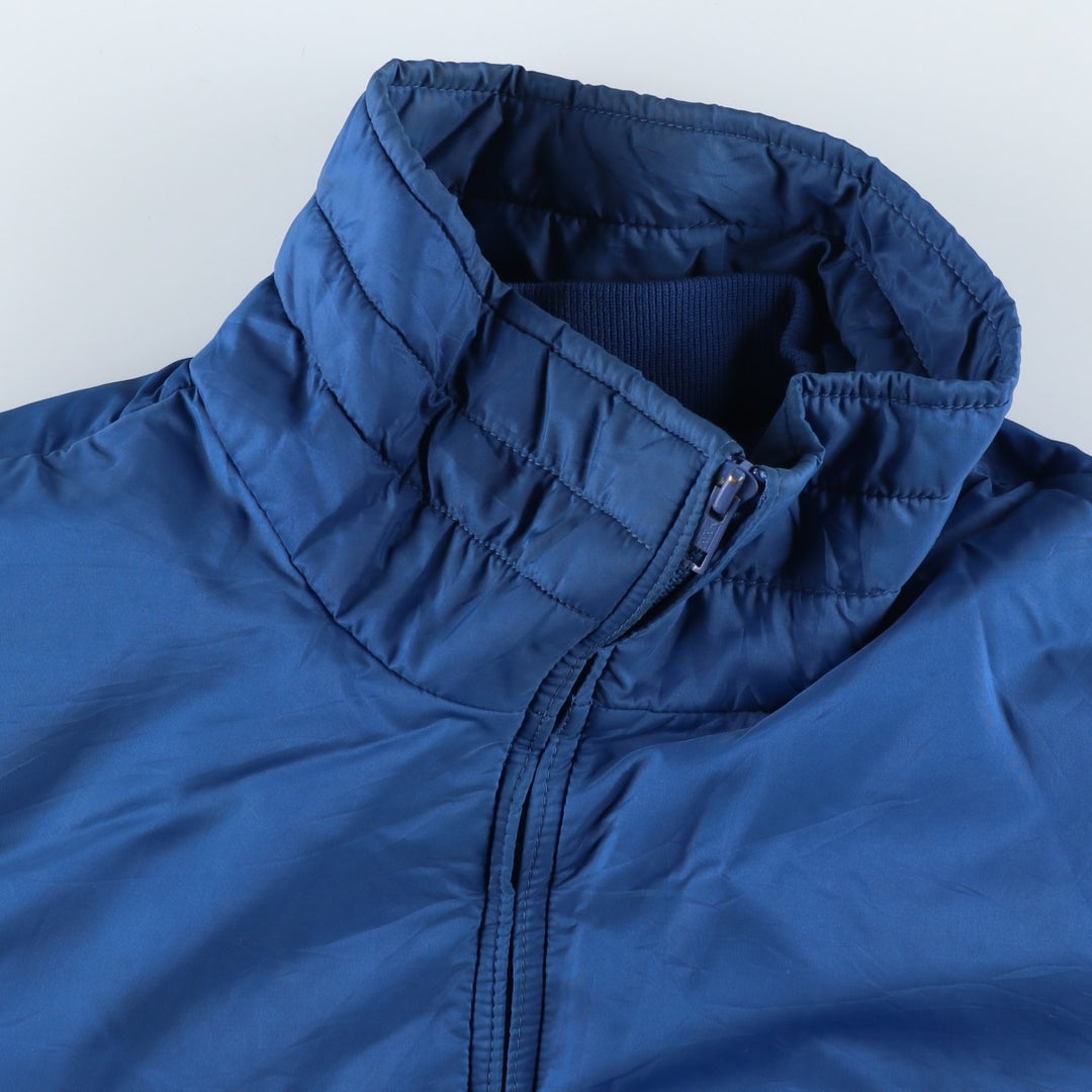 Vintage 1970'S WOOLRICH down jacket, men's size L Nylon blue type Vintage Second Hand
