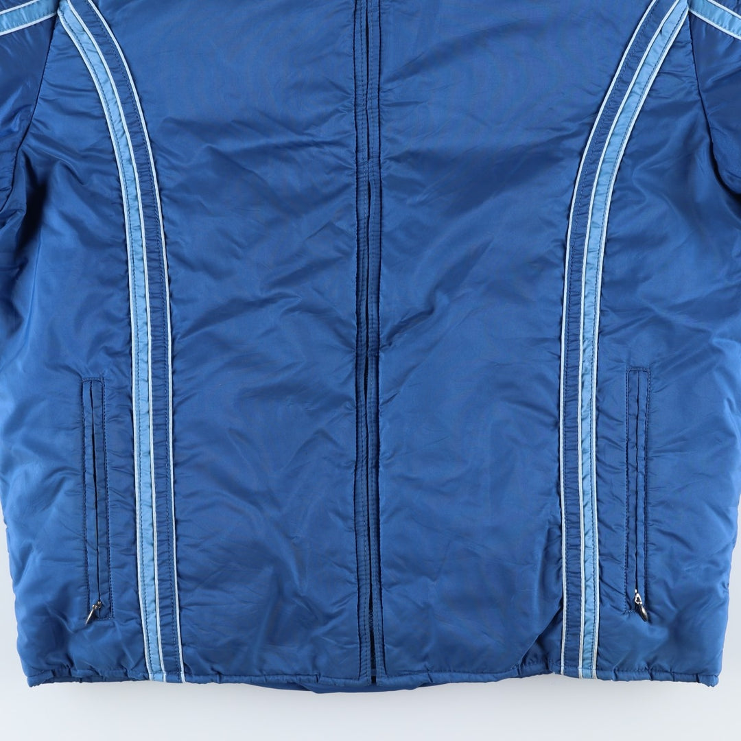 Vintage 1970'S WOOLRICH down jacket, men's size L Nylon blue type Vintage Second Hand