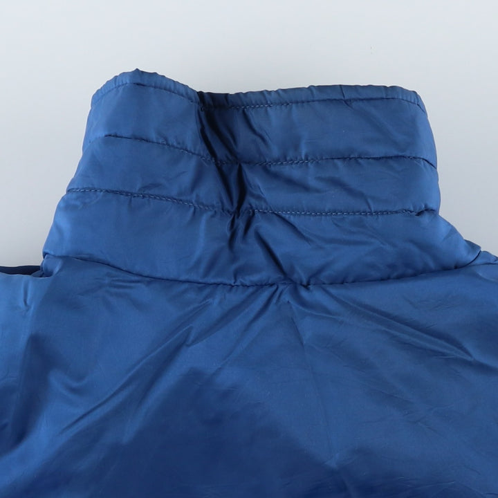 Vintage 1970'S WOOLRICH down jacket, men's size L Nylon blue type Vintage Second Hand