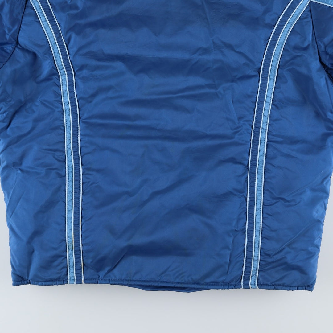 Vintage 1970'S WOOLRICH down jacket, men's size L Nylon blue type Vintage Second Hand