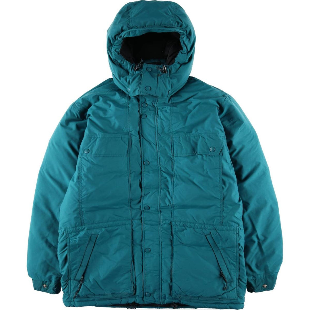 90'S REI Men's XXL Vintage Down Parka unclear turquoise blue Vintage Second Hand