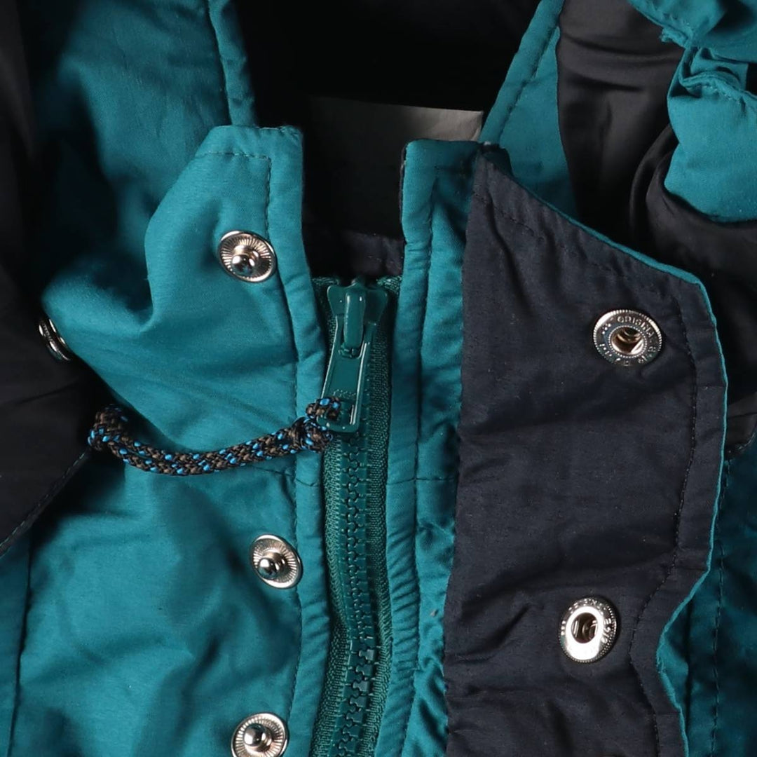 90'S REI Men's XXL Vintage Down Parka unclear turquoise blue Vintage Second Hand