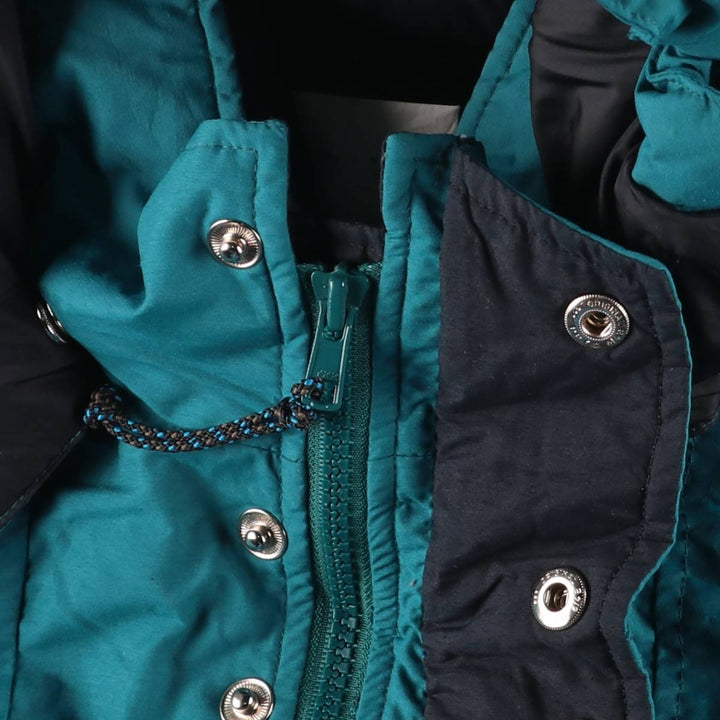 90'S REI Men's XXL Vintage Down Parka unclear turquoise blue Vintage Second Hand