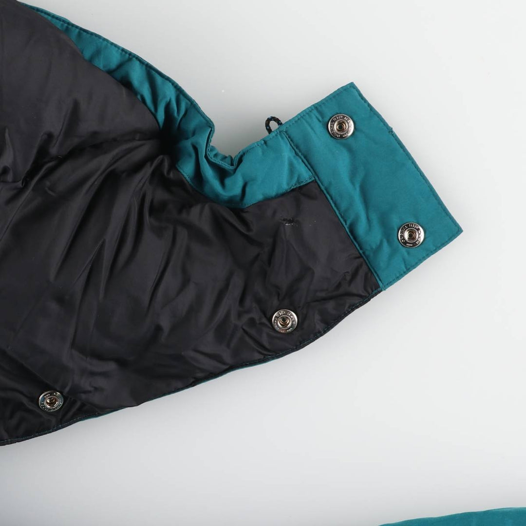 90'S REI Men's XXL Vintage Down Parka unclear turquoise blue Vintage Second Hand