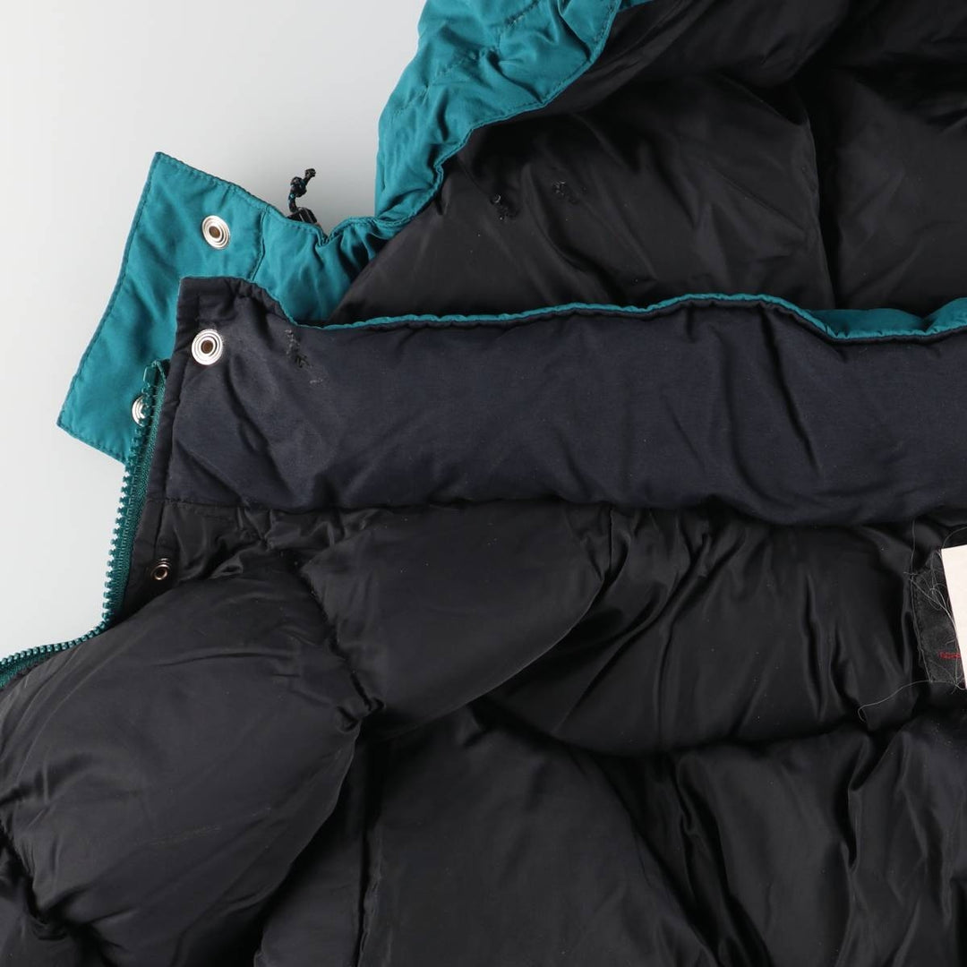 90'S REI Men's XXL Vintage Down Parka unclear turquoise blue Vintage Second Hand