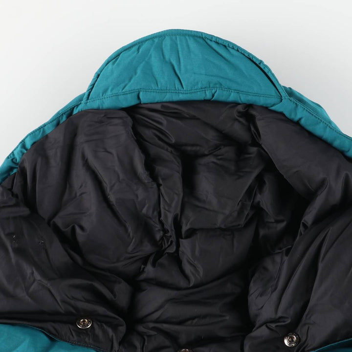 90'S REI Men's XXL Vintage Down Parka unclear turquoise blue Vintage Second Hand