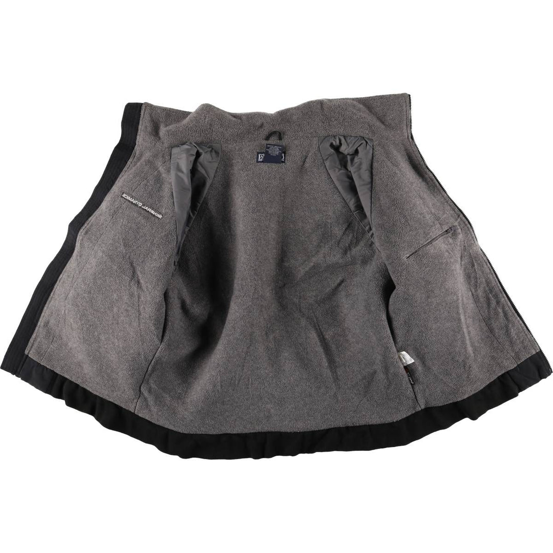 Vintage 90'S Lands' End padded puffer jacket, men's size XL Nylon black type Vintage Second Hand