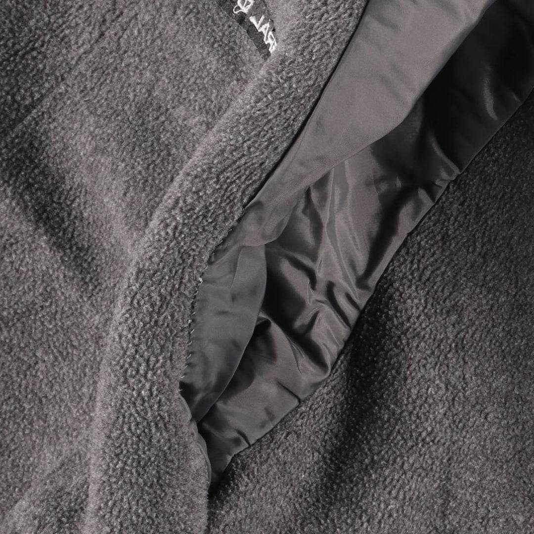 Vintage 90'S Lands' End padded puffer jacket, men's size XL Nylon black type Vintage Second Hand