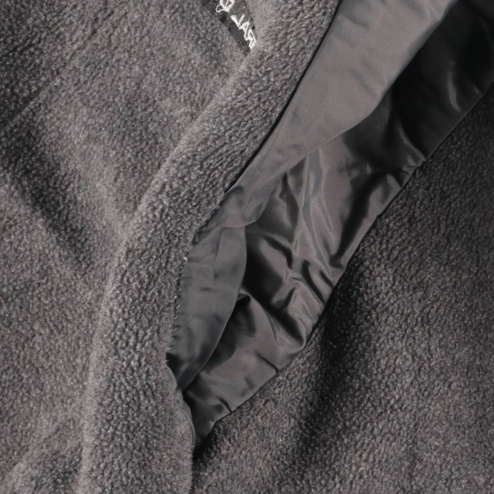 Vintage 90'S Lands' End padded puffer jacket, men's size XL Nylon black type Vintage Second Hand