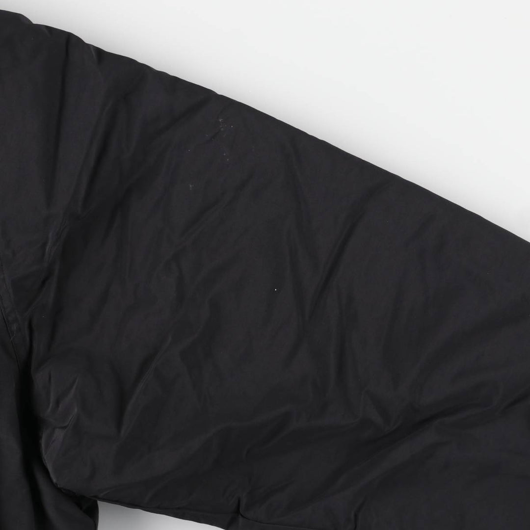 Vintage 90'S Lands' End padded puffer jacket, men's size XL Nylon black type Vintage Second Hand