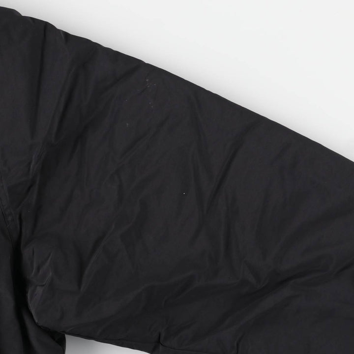 Vintage 90'S Lands' End padded puffer jacket, men's size XL Nylon black type Vintage Second Hand