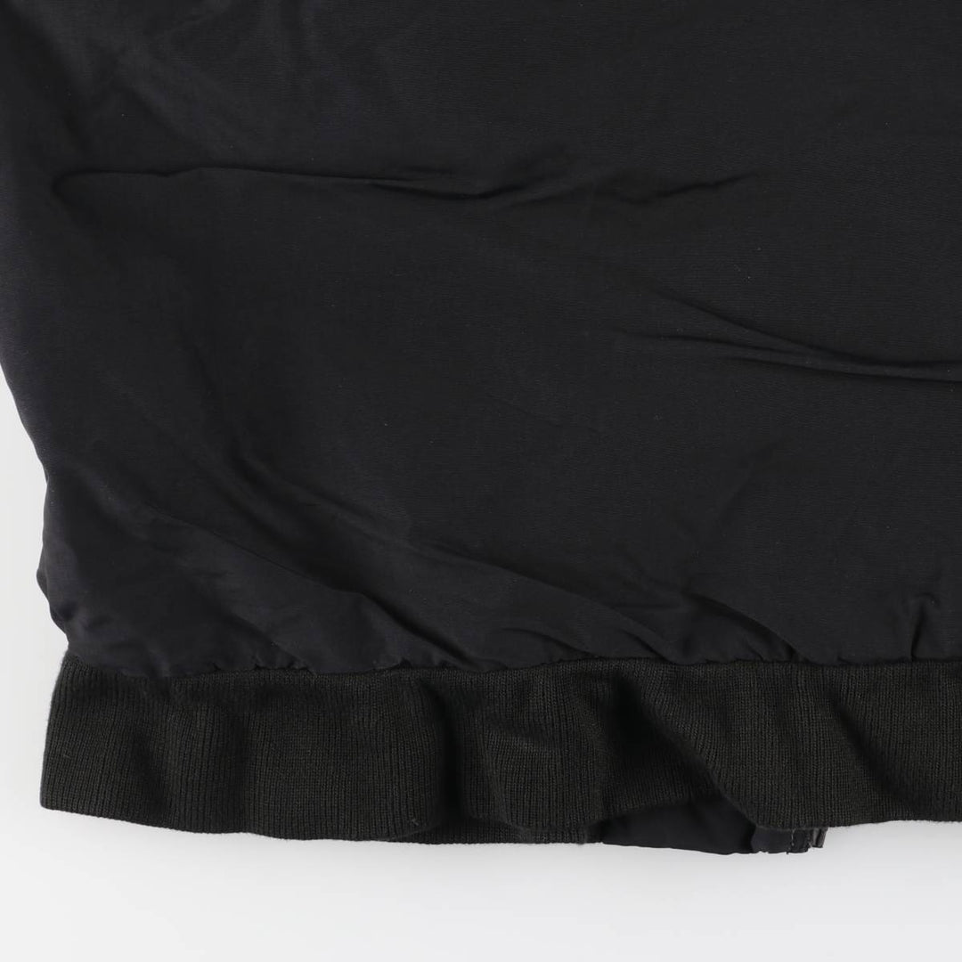 Vintage 90'S Lands' End padded puffer jacket, men's size XL Nylon black type Vintage Second Hand