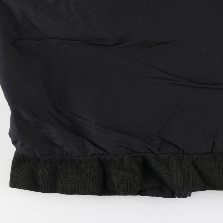 Vintage 90'S Lands' End padded puffer jacket, men's size XL Nylon black type Vintage Second Hand