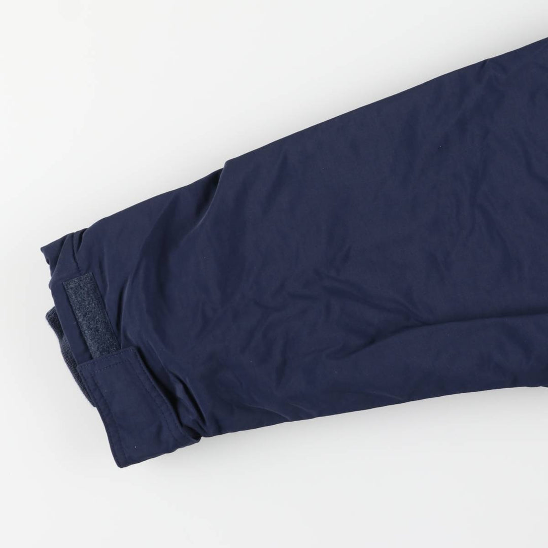 Vintage 80s-90'S Lands' End padded puffer jacket, size M, men's Nylon navy blue type Vintage Second Hand