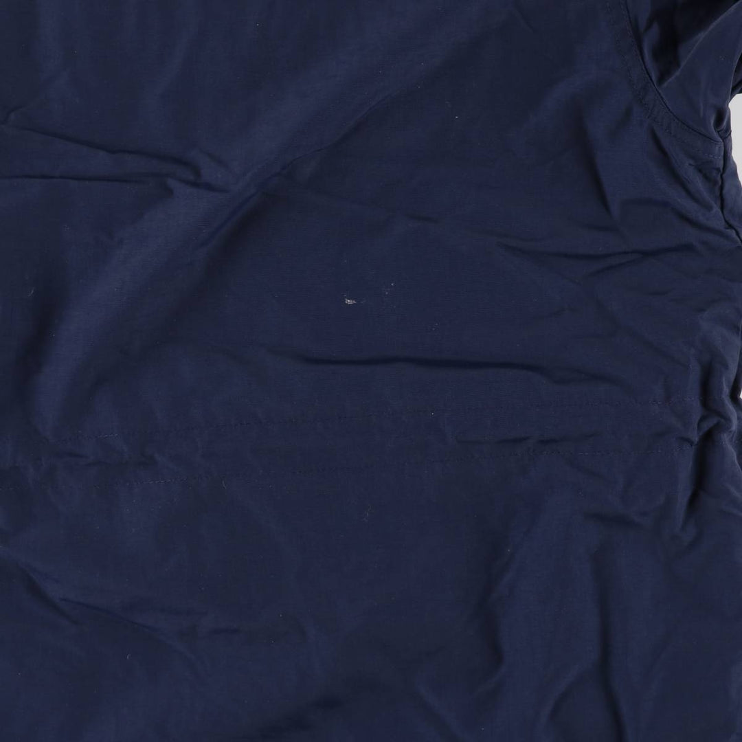 Vintage 80s-90'S Lands' End padded puffer jacket, size M, men's Nylon navy blue type Vintage Second Hand