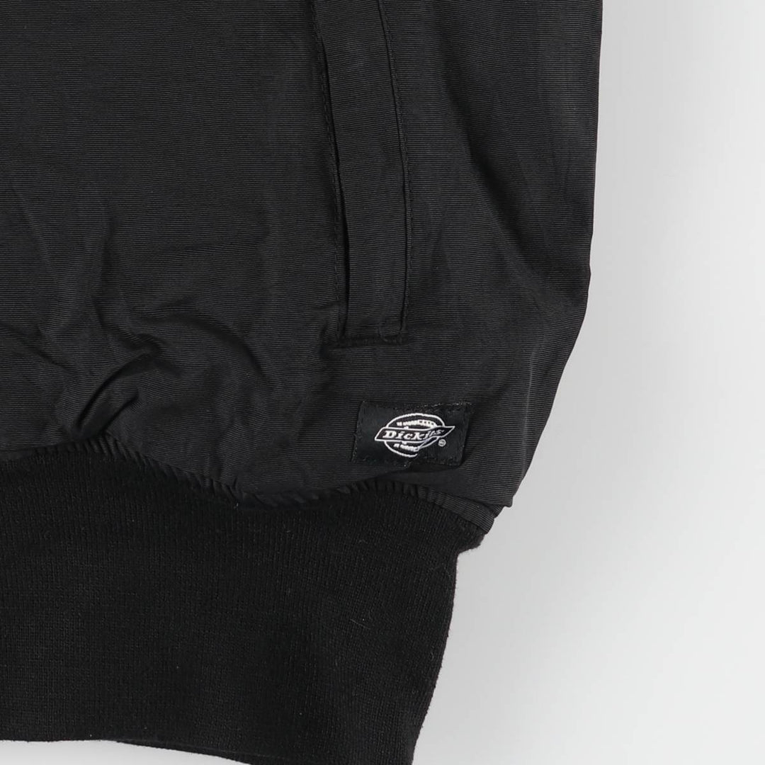 Dickies padded hoodie/puffer jacket, men's size S polyester black type Vintage Second Hand