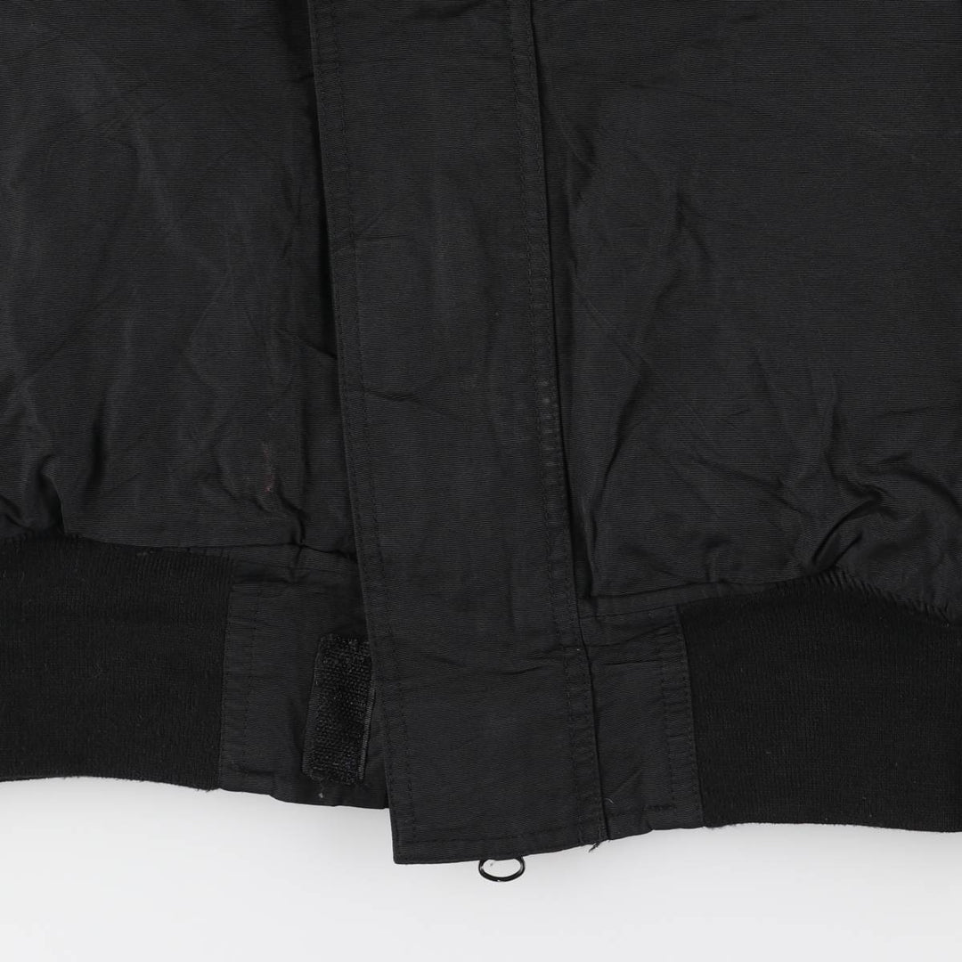 Dickies padded hoodie/puffer jacket, men's size S polyester black type Vintage Second Hand