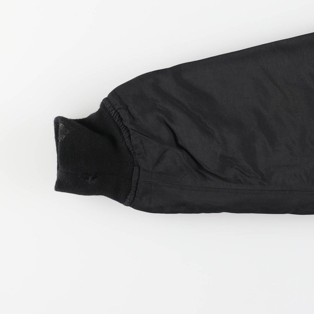 Dickies padded hoodie/puffer jacket, men's size S polyester black type Vintage Second Hand