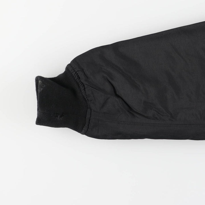 Dickies padded hoodie/puffer jacket, men's size S polyester black type Vintage Second Hand