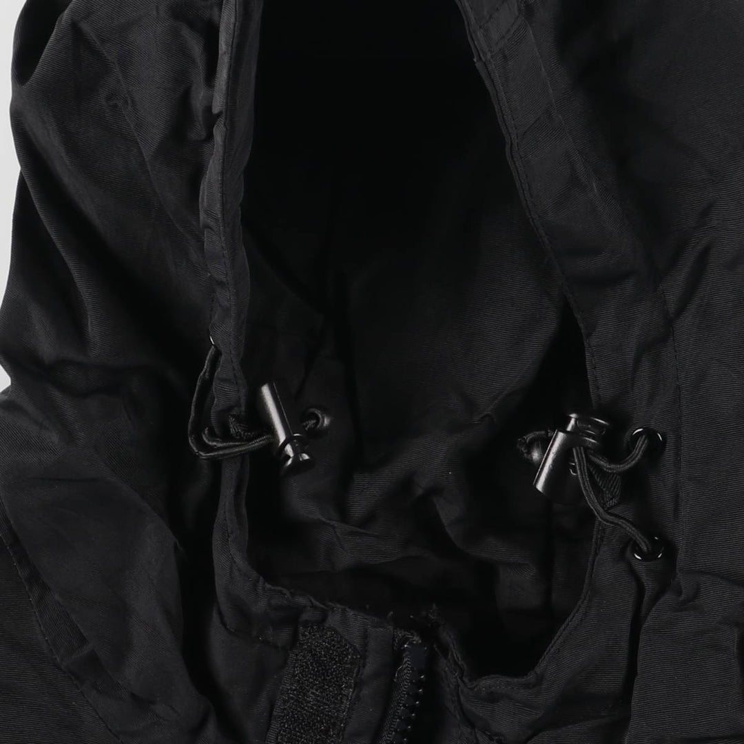 Dickies padded hoodie/puffer jacket, men's size S polyester black type Vintage Second Hand