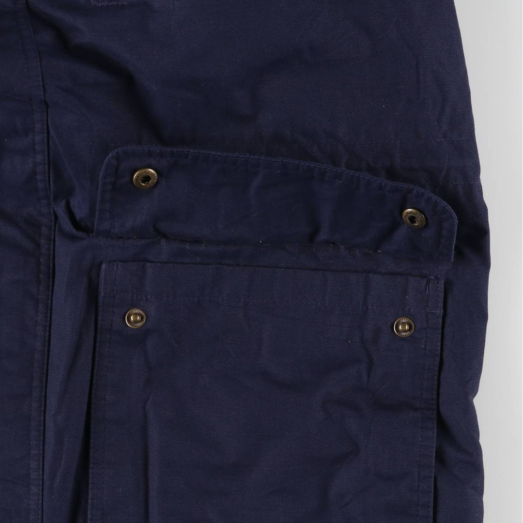 LANDS' END Men's Padded Puffer Jacket (XL) unclear navy blue type Vintage Second Hand