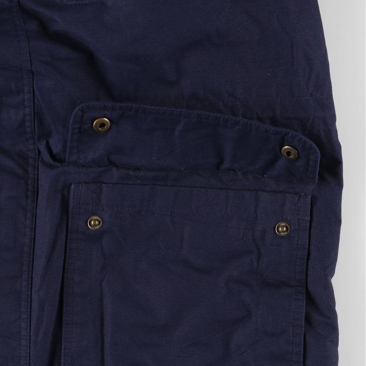 LANDS' END Men's Padded Puffer Jacket (XL) unclear navy blue type Vintage Second Hand