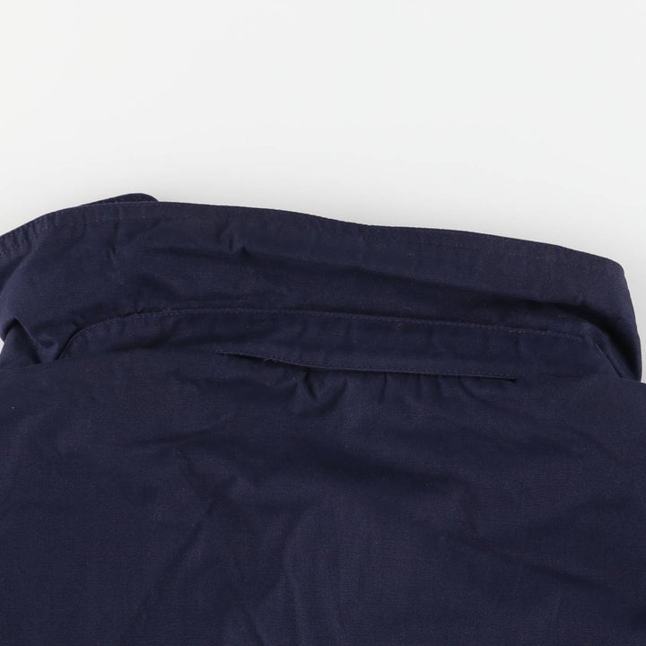 LANDS' END Men's Padded Puffer Jacket (XL) unclear navy blue type Vintage Second Hand