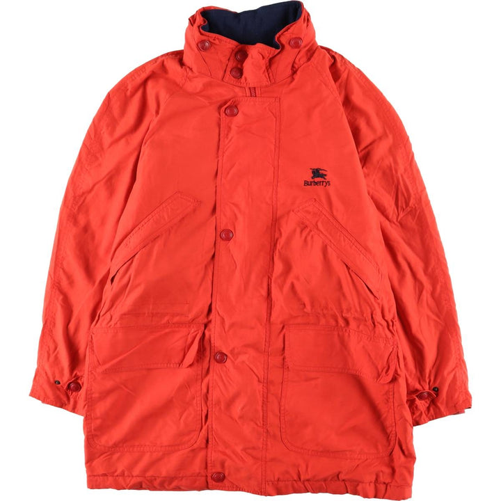 Burberry's BURBERRY padded puffer jacket, made in Spain, men's size XL unclear red type Vintage Second Hand