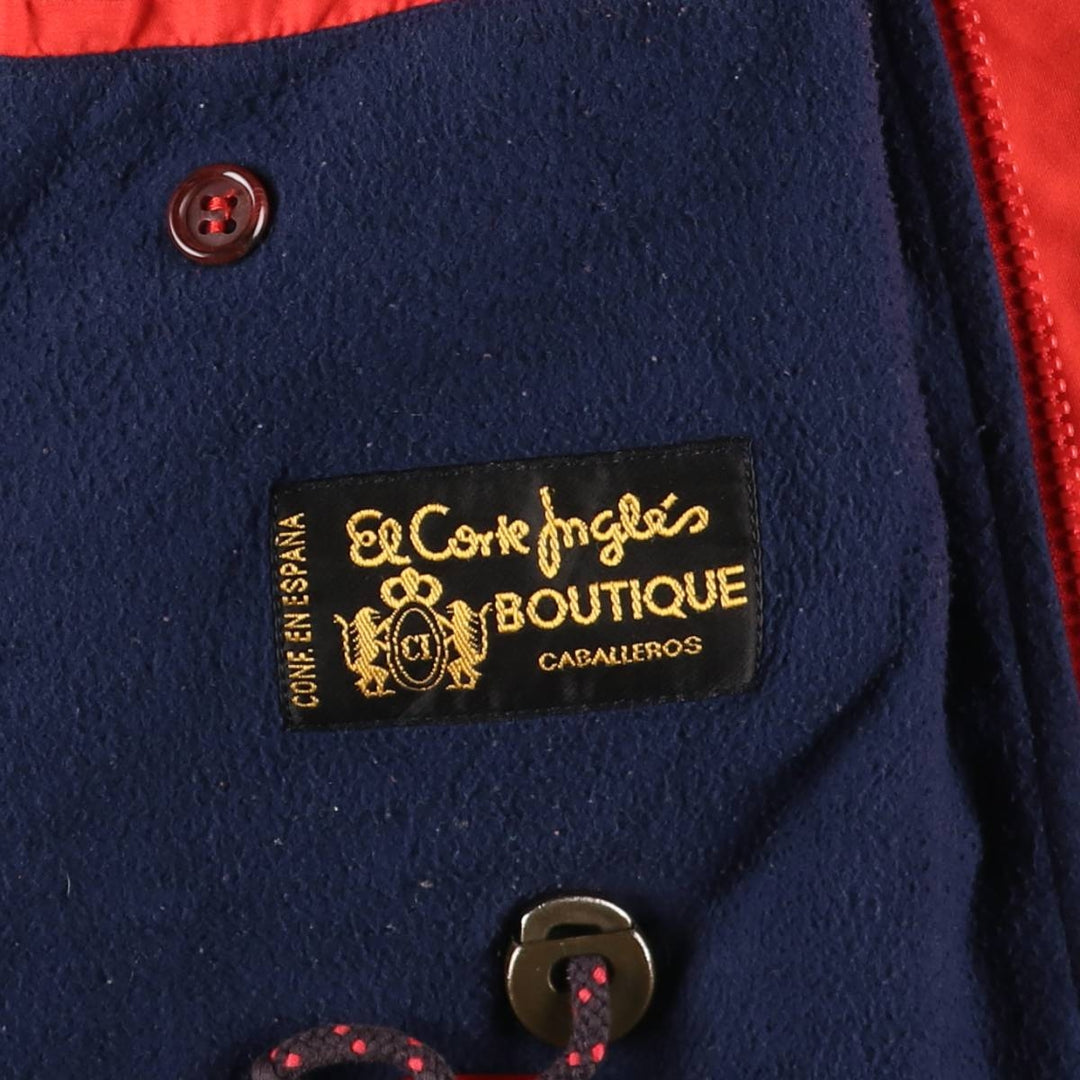Burberry's BURBERRY padded puffer jacket, made in Spain, men's size XL unclear red type Vintage Second Hand