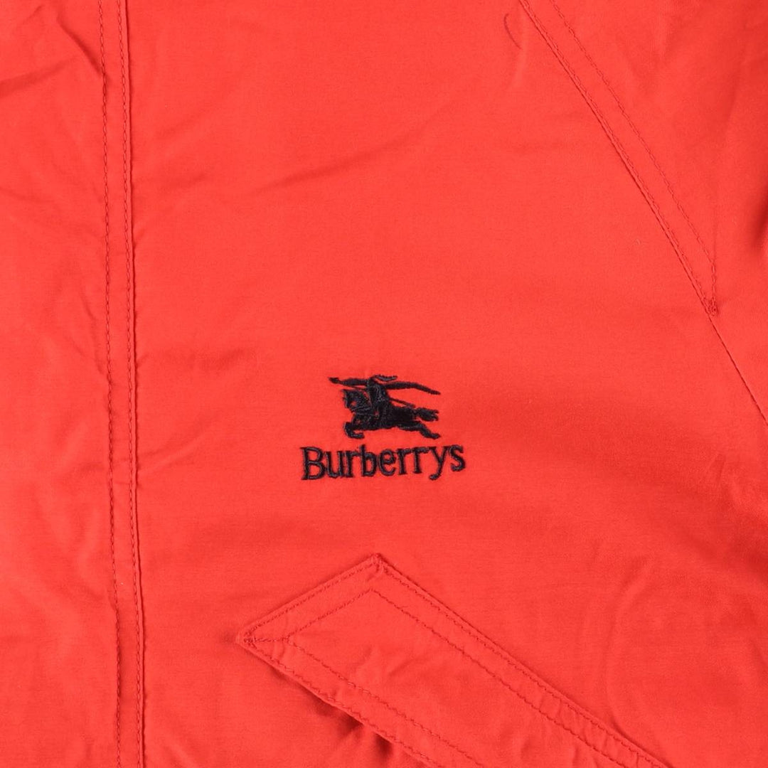 Burberry's BURBERRY padded puffer jacket, made in Spain, men's size XL unclear red type Vintage Second Hand
