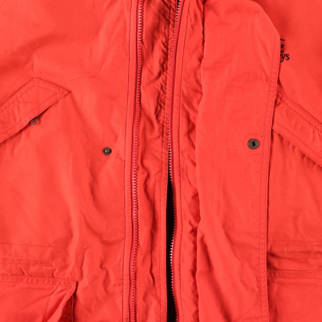Burberry's BURBERRY padded puffer jacket, made in Spain, men's size XL unclear red type Vintage Second Hand
