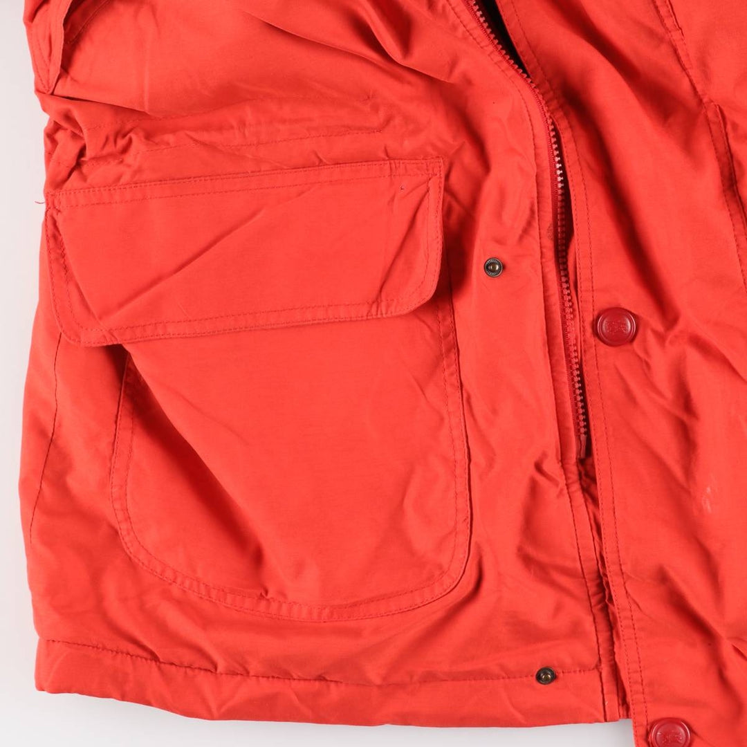 Burberry's BURBERRY padded puffer jacket, made in Spain, men's size XL unclear red type Vintage Second Hand