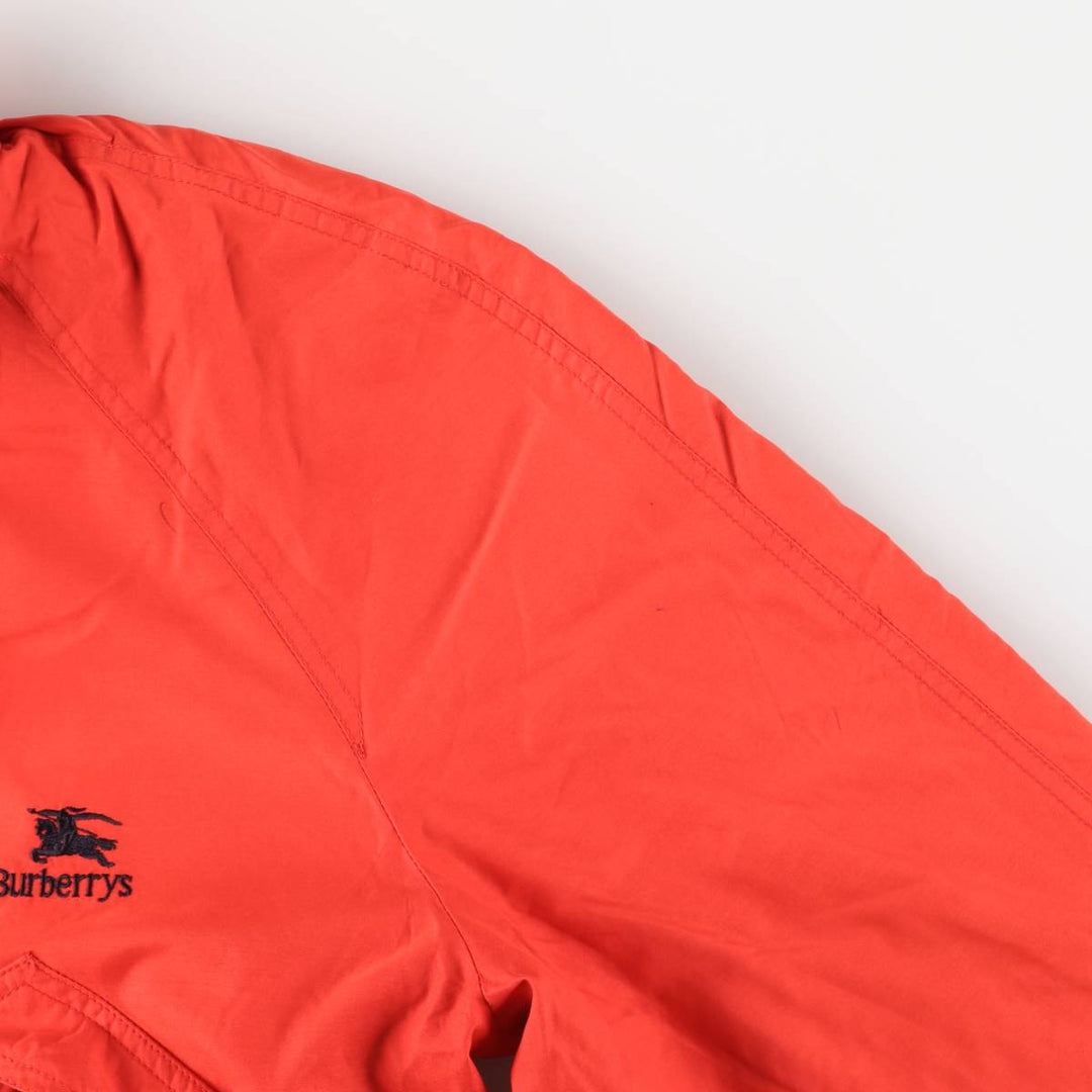 Burberry's BURBERRY padded puffer jacket, made in Spain, men's size XL unclear red type Vintage Second Hand