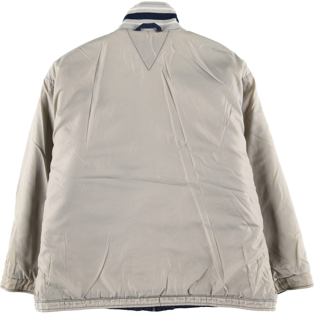 90s-00'S Nike Reversible Padded Puffer Jacket with Back Logo, Men's Size Medium Nylon navy blue type Vintage Second Hand